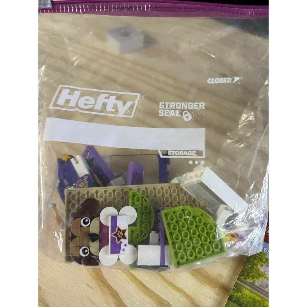 LEGO Friends 41691 Dog‎ Grooming Van Set w Instructions Pre-Owned iNCOMPLETE